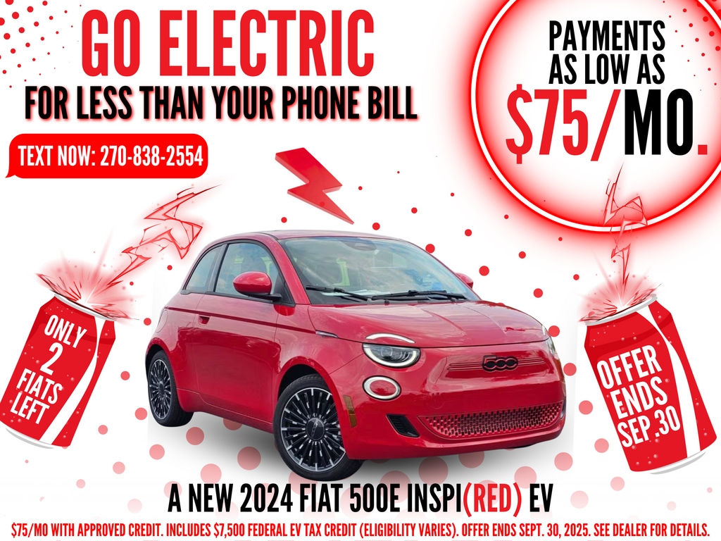 2024 FIAT 500e INSPI(RED)
