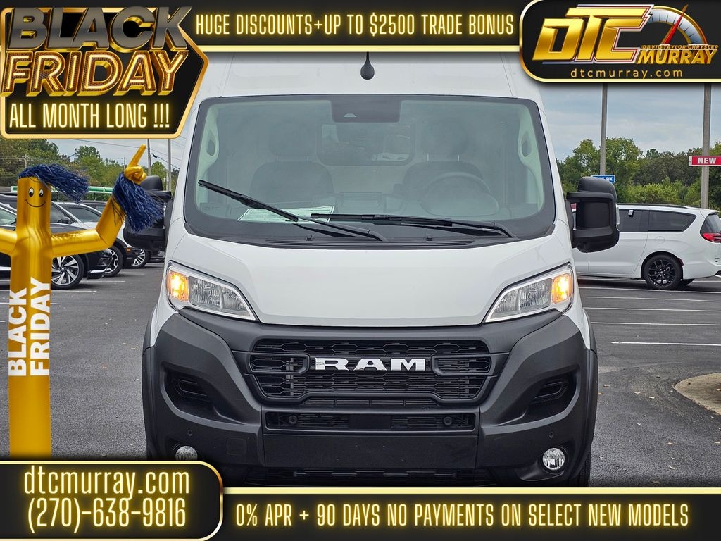 New 2025 Ram ProMaster PROMASTER 3500 TRADESMAN CARGO VAN HIGH ROOF 159' Cargo Van
