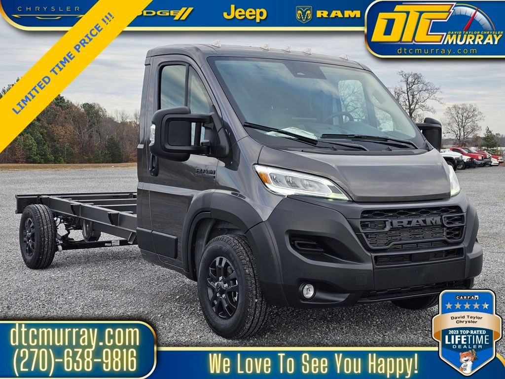 New 2024 Ram ProMaster PROMASTER 3500 SLT+ CUTAWAY 159' WB / 104' CA Cab/Chassis