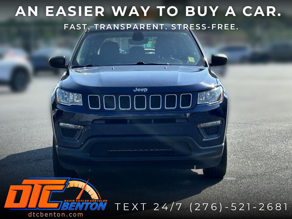 Used 2021 Jeep Compass Sport with VIN 3C4NJDAB5MT601388 for sale in Benton, KY
