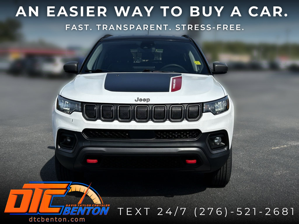 Used 2022 Jeep Compass Trailhawk with VIN 3C4NJDDB7NT131250 for sale in Benton, KY