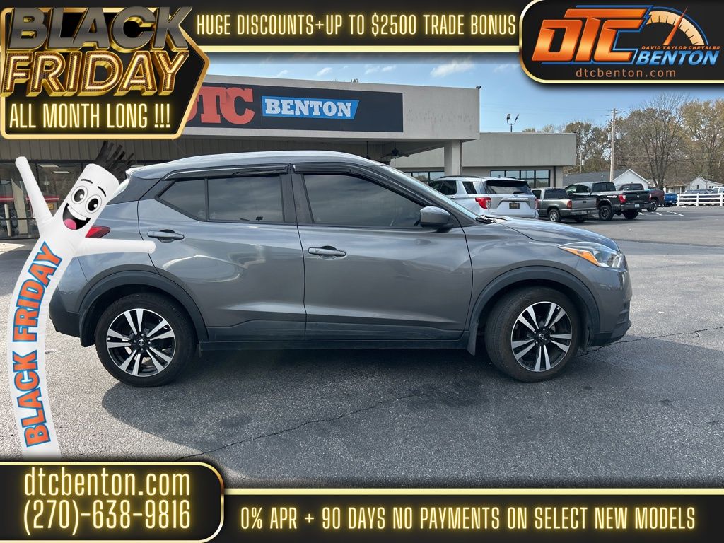 Used 2019 Nissan Kicks SV with VIN 3N1CP5CU7KL509046 for sale in Benton, KY