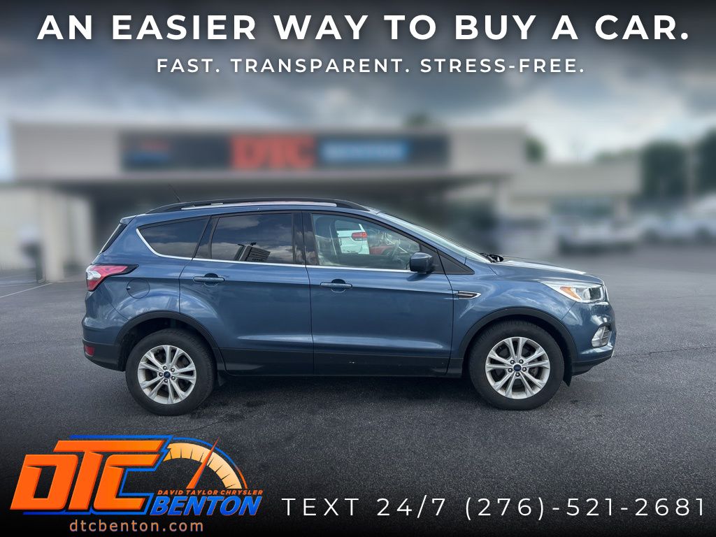 Used 2018 Ford Escape SE with VIN 1FMCU0GD6JUC32621 for sale in Benton, KY
