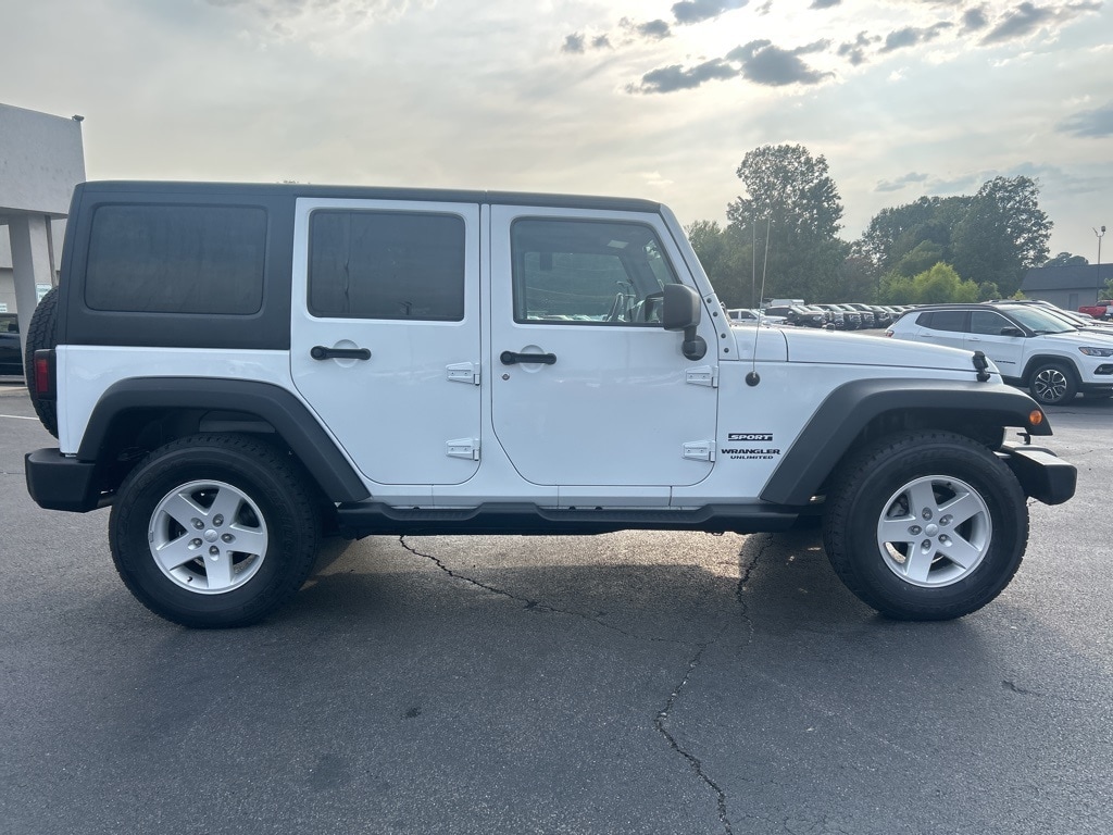 Used 2017 Jeep Wrangler Unlimited Sport S with VIN 1C4HJWDG6HL529523 for sale in Benton, KY