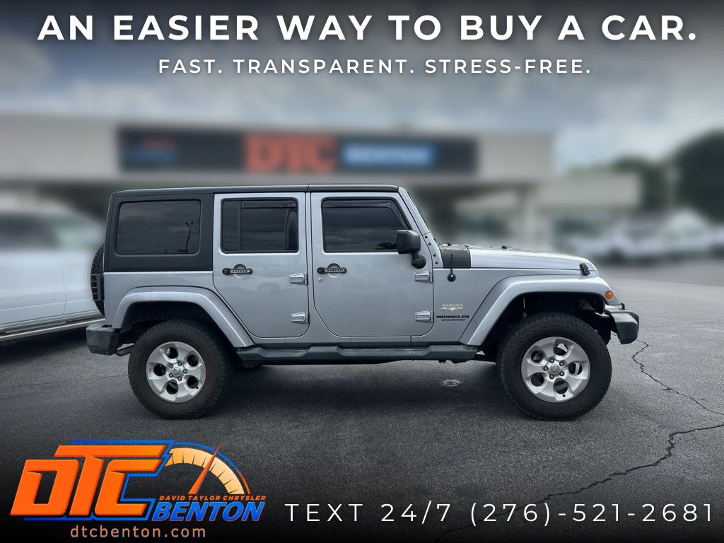 Used 2015 Jeep Wrangler Unlimited Sahara with VIN 1C4HJWEG9FL746611 for sale in Benton, KY