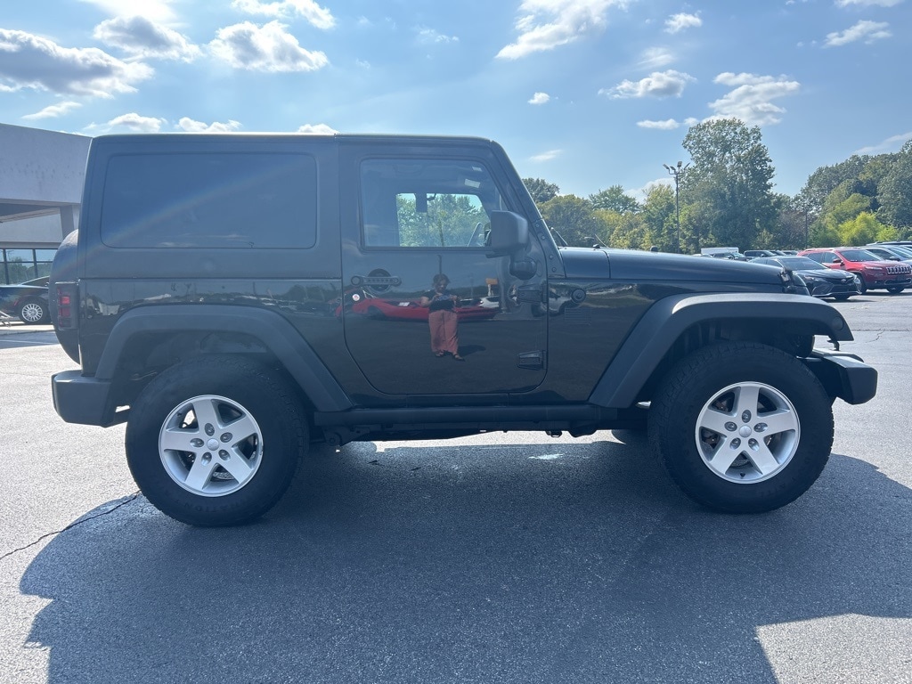 Used 2015 Jeep Wrangler Sport with VIN 1C4AJWAG2FL663061 for sale in Benton, KY