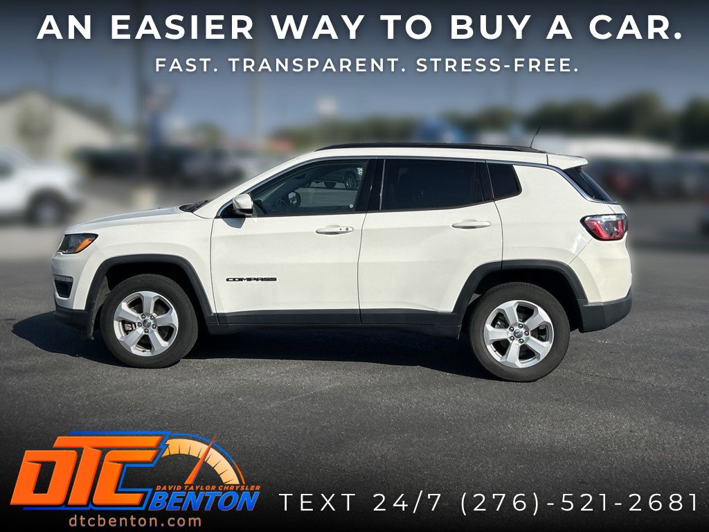 Used 2020 Jeep Compass Latitude with VIN 3C4NJDBB6LT117467 for sale in Benton, KY