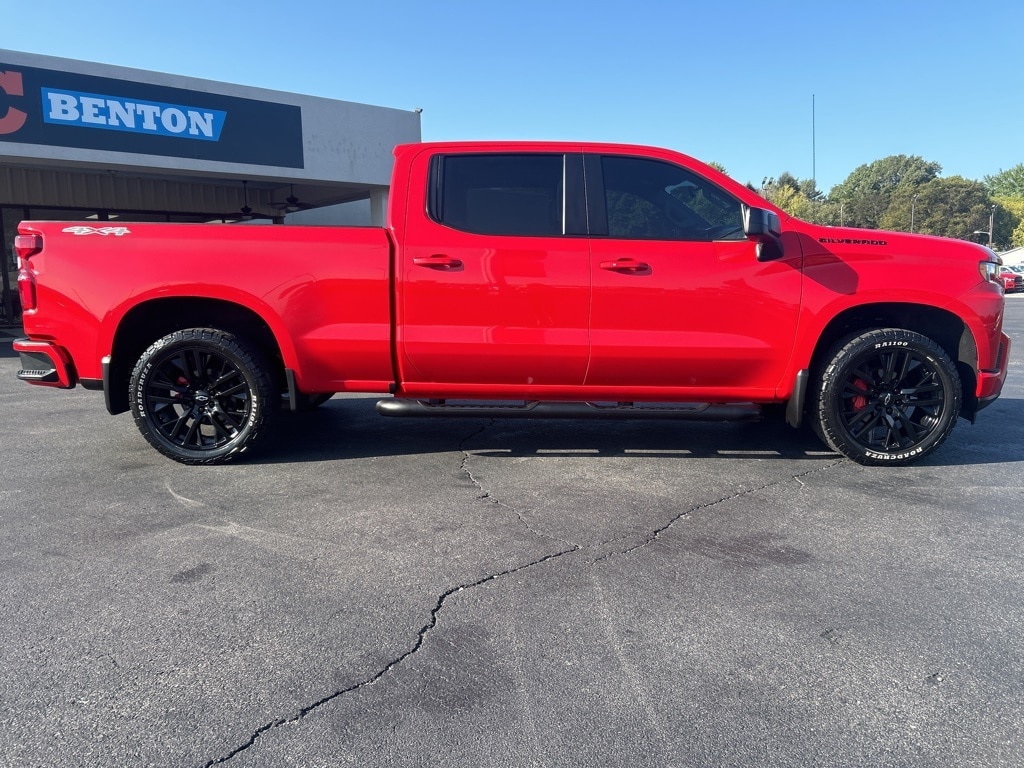 Used 2021 Chevrolet Silverado 1500 RST with VIN 1GCUYEEL0MZ418568 for sale in Benton, KY