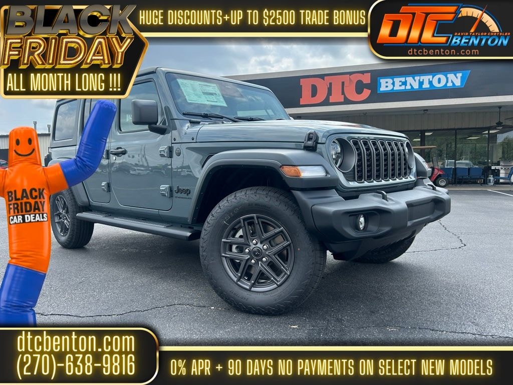 New 2025 Jeep Wrangler 4-DOOR SPORT S Sport Utility