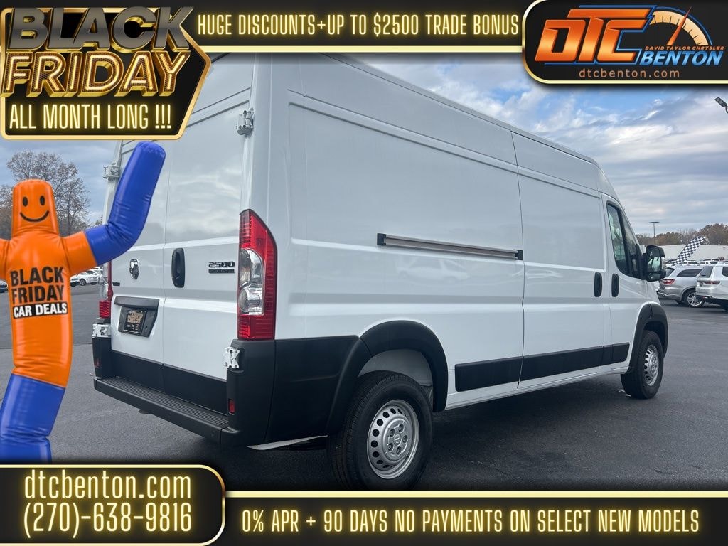 New 2025 Ram ProMaster PROMASTER 2500 TRADESMAN CARGO VAN HIGH ROOF 159' Cargo Van