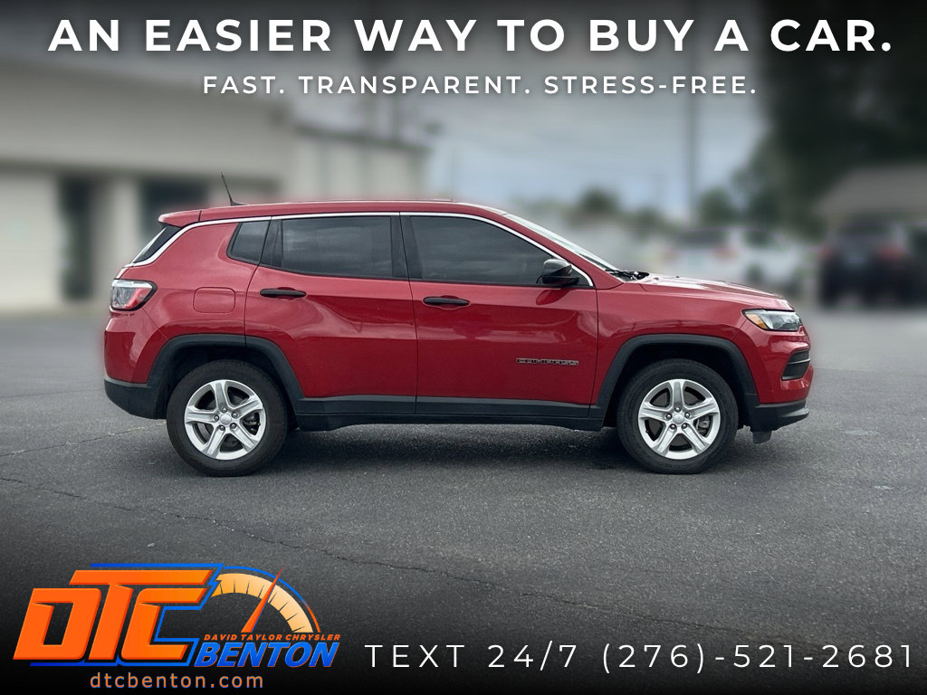 Used 2024 Jeep Compass Sport with VIN 3C4NJDAN0RT581262 for sale in Benton, KY