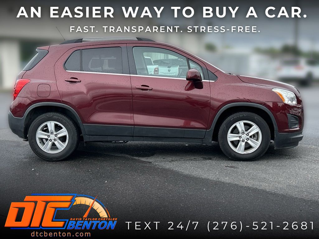 Used 2016 Chevrolet Trax LT with VIN 3GNCJLSB4GL280780 for sale in Benton, KY