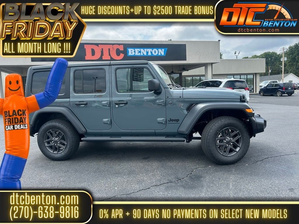 New 2025 Jeep Wrangler 4-DOOR SPORT S Sport Utility