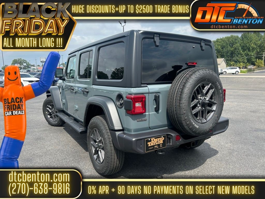 New 2025 Jeep Wrangler 4-DOOR SPORT S Sport Utility