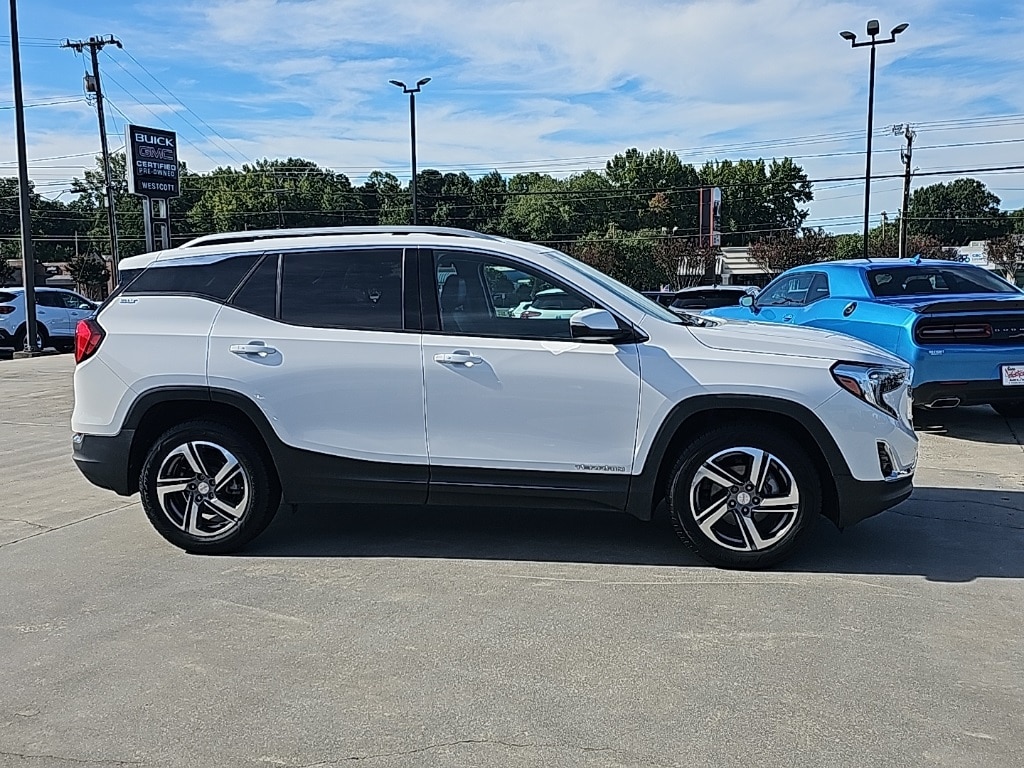 Certified 2020 GMC Terrain SLT with VIN 3GKALPEV3LL247520 for sale in Burlington, NC