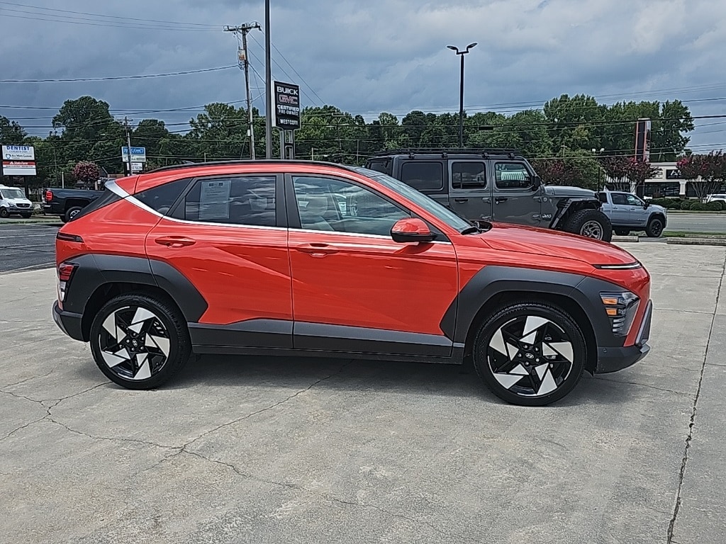 Used 2024 Hyundai Kona Limited with VIN KM8HE3A39RU065624 for sale in Burlington, NC