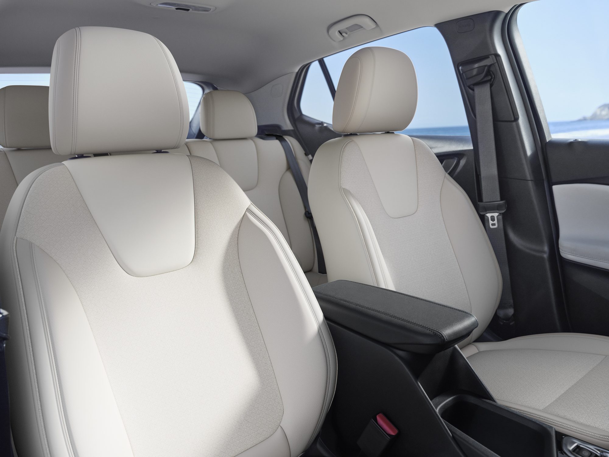White Interior vehicle
