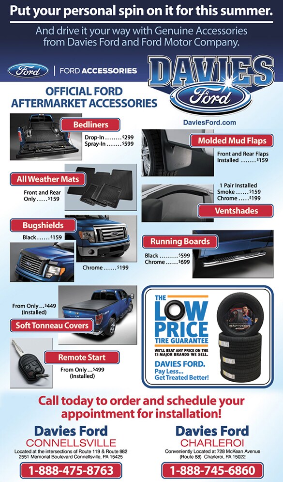 Ford Parts Specials | Davies Ford of Charleroi