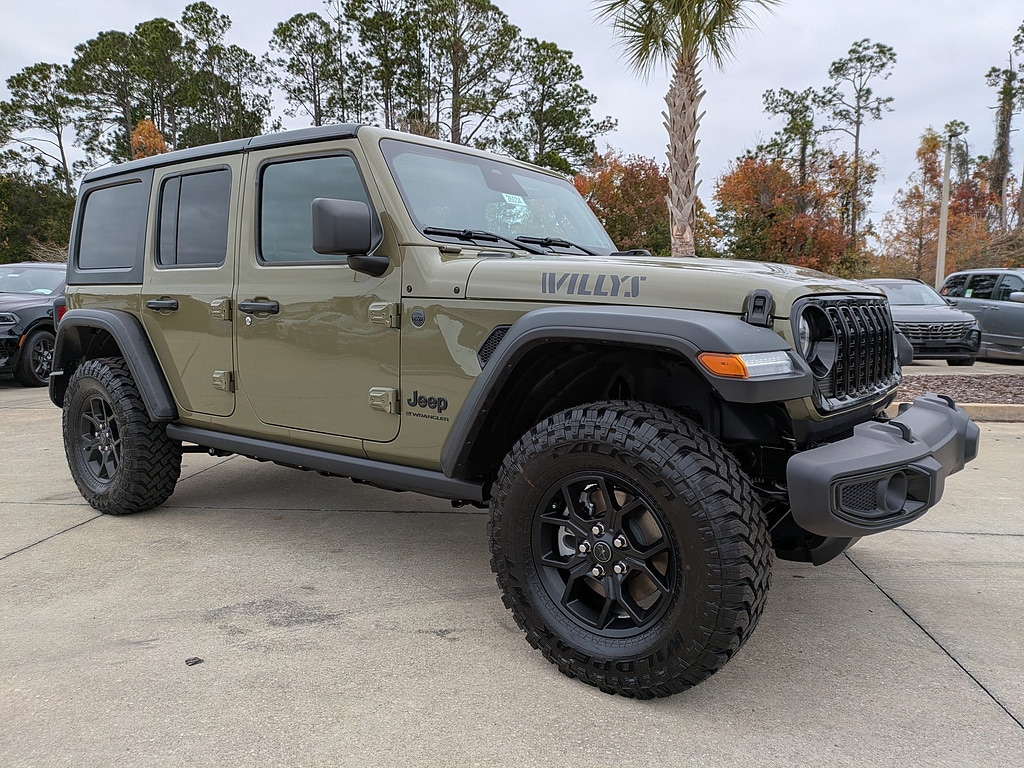 New 2026 Jeep Wrangler 4-Door Willys 4x4 Sport Utility