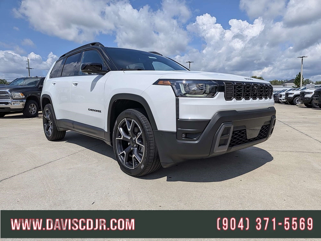 New 2026 Jeep Cherokee Overland 4x4 Sport Utility