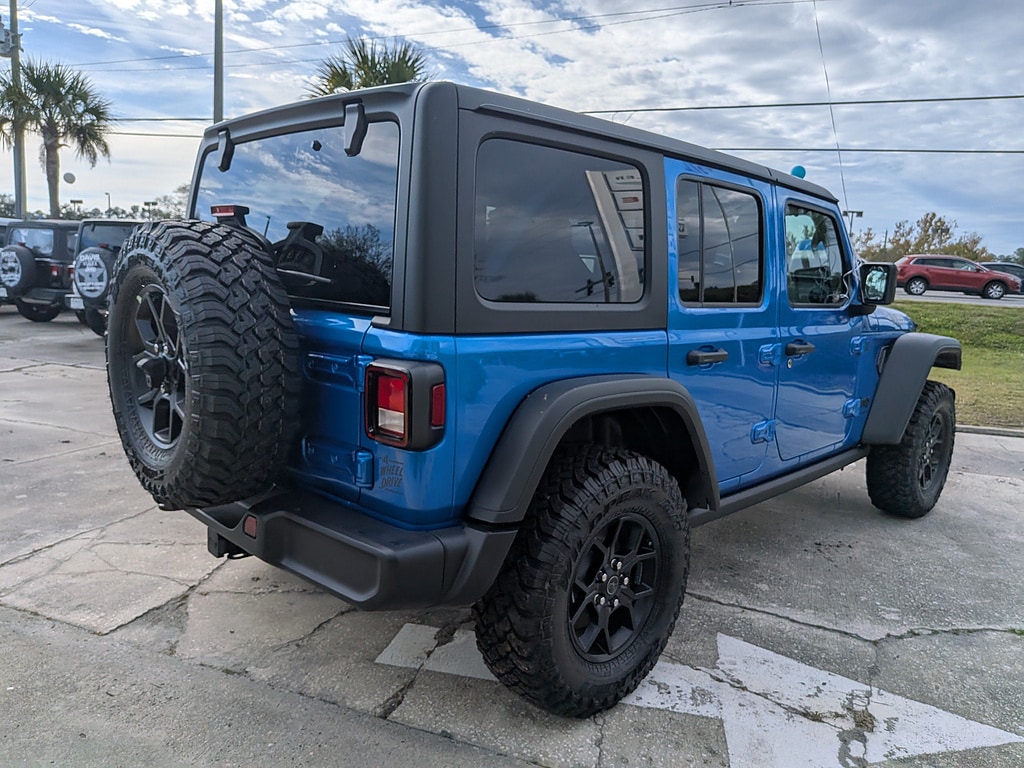 New 2026 Jeep Wrangler 4-Door Willys 4x4 Sport Utility