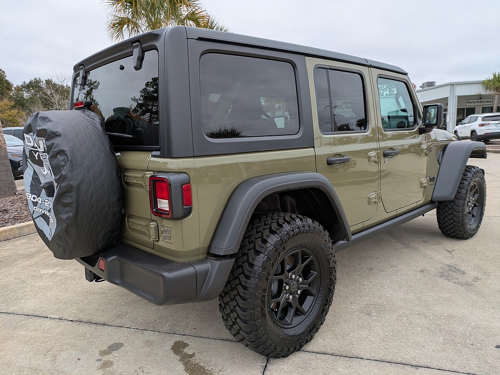 New 2026 Jeep Wrangler 4-Door Willys 4x4 Sport Utility