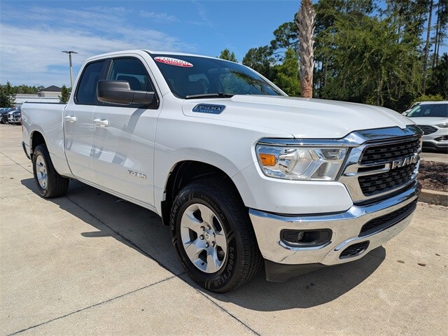 Certified 2022 RAM Ram 1500 Pickup Big Horn/Lone Star with VIN 1C6RRFBG6NN480878 for sale in Yulee, FL