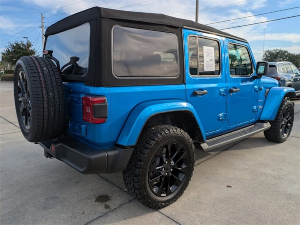 Used 2021 Jeep Wrangler Unlimited Sahara 4xe SUV