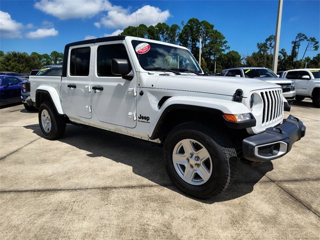 Certified 2022 Jeep Gladiator Sport S with VIN 1C6HJTAG1NL113157 for sale in Yulee, FL