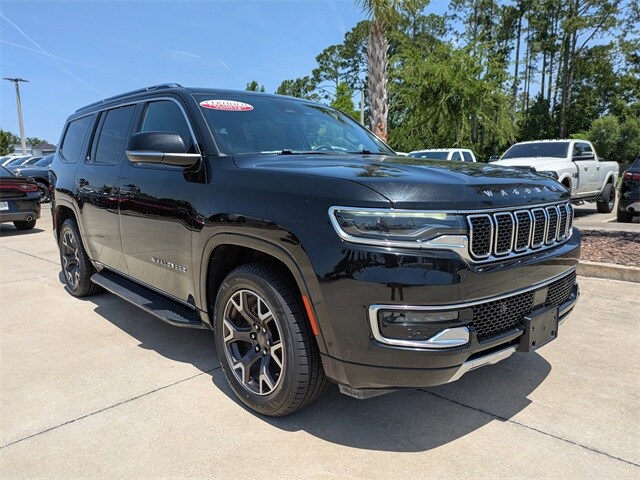 Certified 2023 Jeep Wagoneer Series III with VIN 1C4SJUDP7PS506895 for sale in Yulee, FL