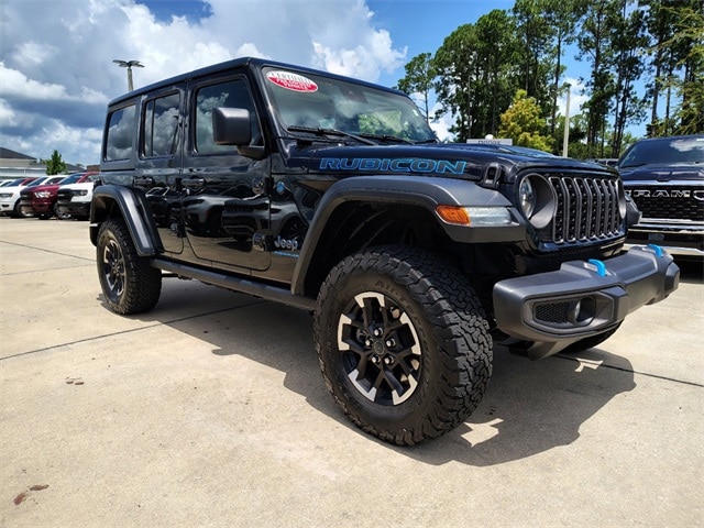 Used 2024 Jeep Wrangler 4xe Rubicon 4XE with VIN 1C4RJXR67RW154946 for sale in Yulee, FL