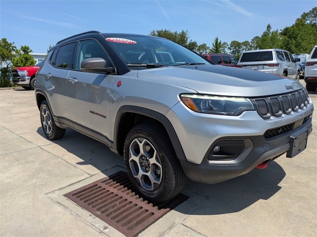 Certified 2022 Jeep Compass Trailhawk with VIN 3C4NJDDB5NT148886 for sale in Yulee, FL