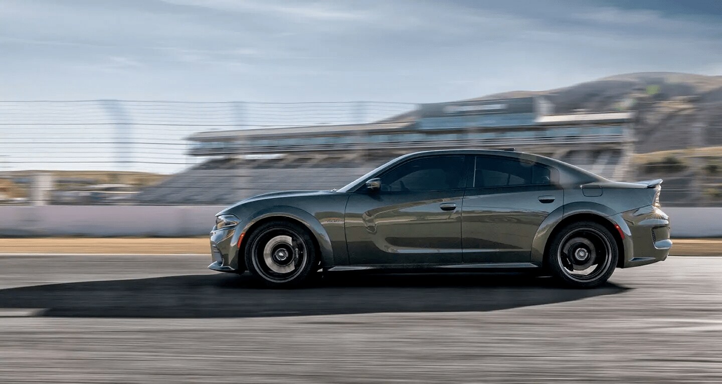 2021 Dodge Charger on the track
