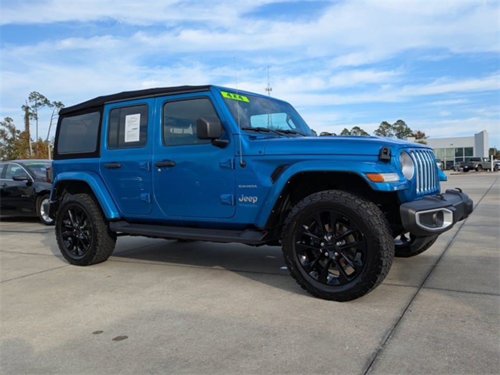 Used 2021 Jeep Wrangler Unlimited Sahara 4xe SUV