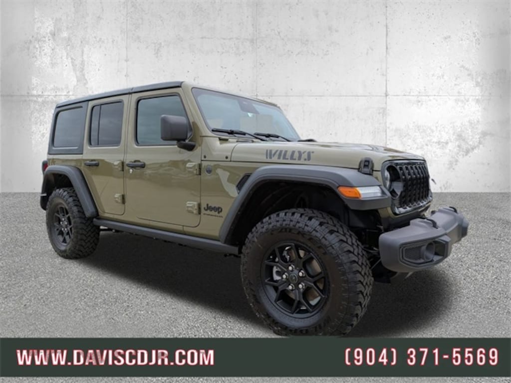 New 2026 Jeep Wrangler Willys Sport Utility