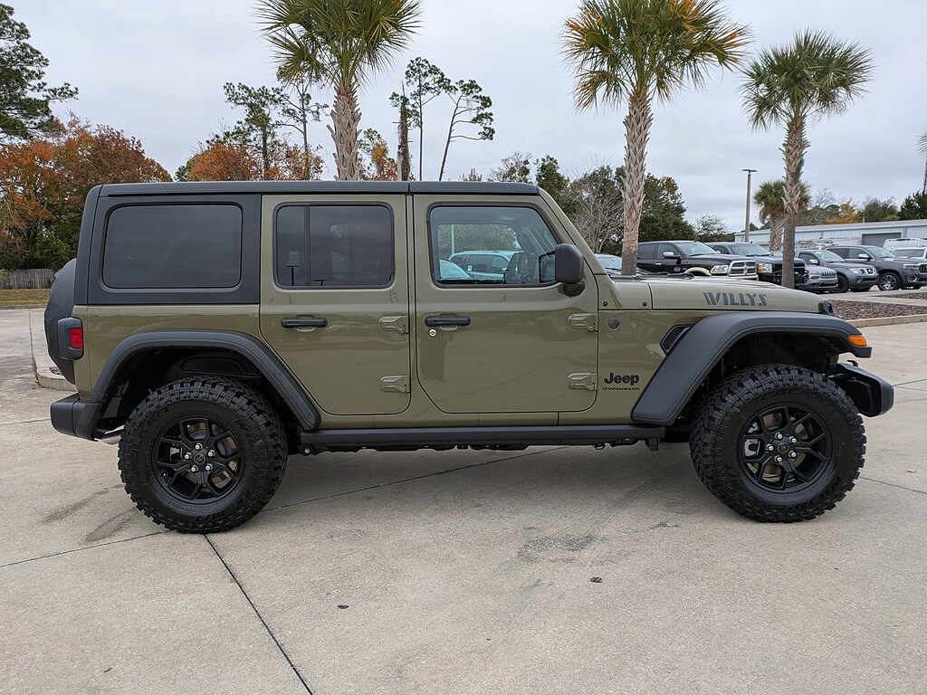 New 2026 Jeep Wrangler 4-Door Willys 4x4 Sport Utility