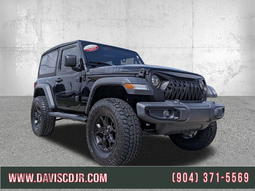 Certified 2021 Jeep Wrangler Sport