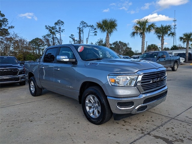 Certified 2024 RAM Ram 1500 Pickup Laramie with VIN 1C6SRFJT2RN215381 for sale in Yulee, FL