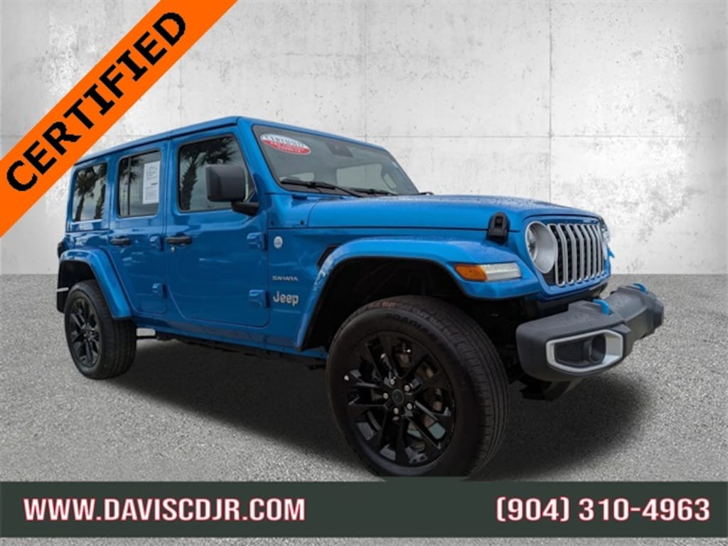 Used 2024 Jeep Wrangler Sahara 4xe SUV