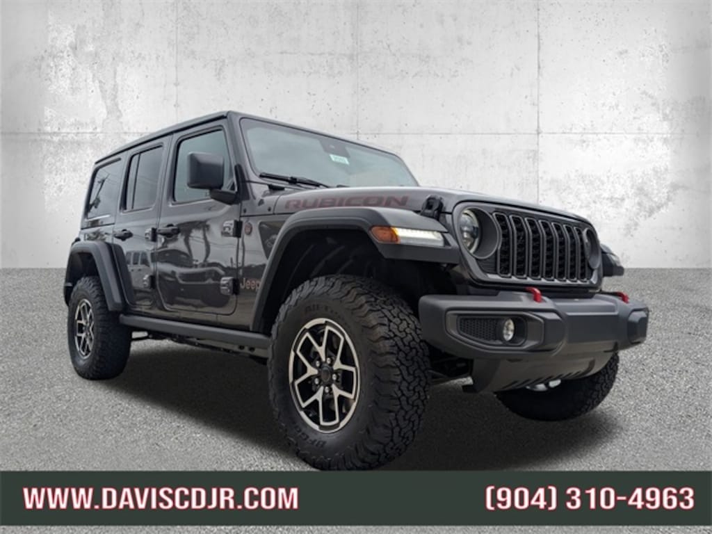 New 2025 Jeep Wrangler 4-DOOR RUBICON Sport Utility