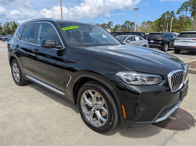 Used 2024 BMW X3 30i with VIN 5UX43DP06R9U53438 for sale in Yulee, FL