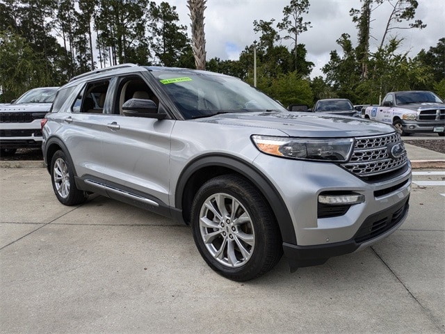 Used 2022 Ford Explorer Limited with VIN 1FMSK7FH3NGA55724 for sale in Yulee, FL