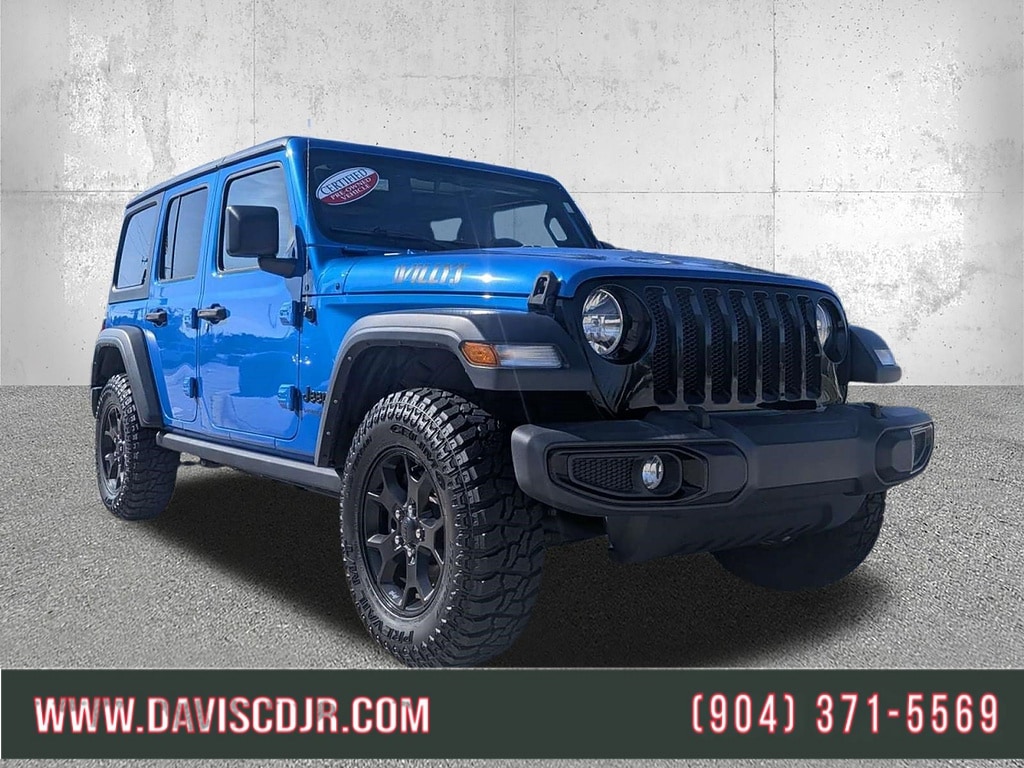 Used 2022 Jeep Wrangler Willys