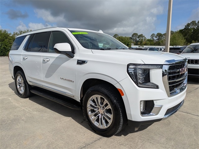 Used 2023 GMC Yukon SLT with VIN 1GKS1BKD4PR362330 for sale in Yulee, FL