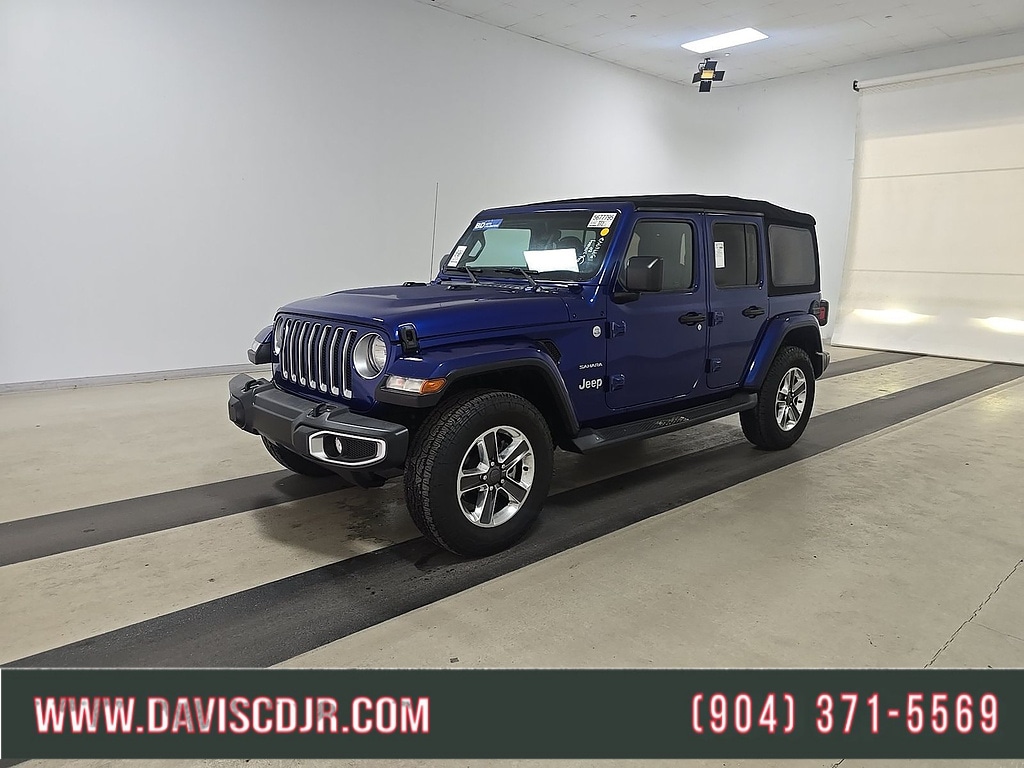 Certified 2018 Jeep Wrangler Unlimited Sahara
