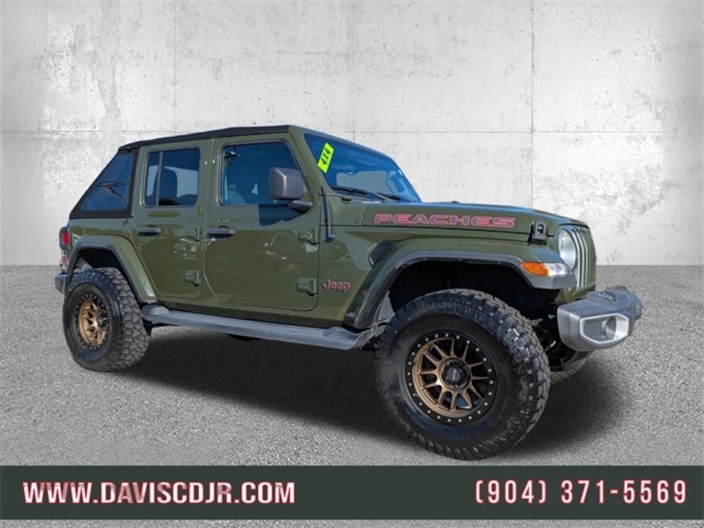 Used 2021 Jeep Wrangler Unlimited Sahara SUV