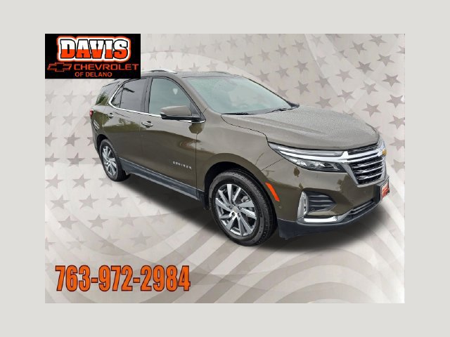 Used 2023 Chevrolet Equinox Premier with VIN 3GNAXXEG5PL214579 for sale in Delano, Minnesota