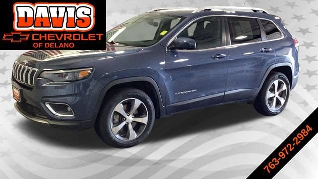 Used 2019 Jeep Cherokee Limited with VIN 1C4PJMDX9KD441051 for sale in Delano, Minnesota