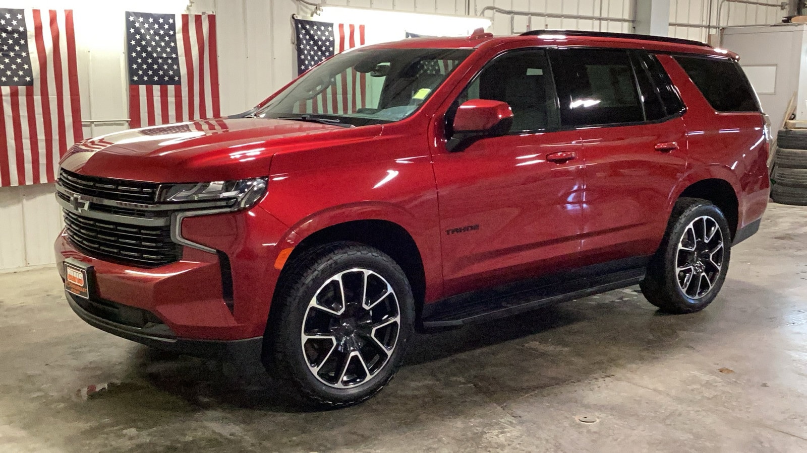 Used 2021 Chevrolet Tahoe RST with VIN 1GNSKRKD3MR397395 for sale in Delano, Minnesota