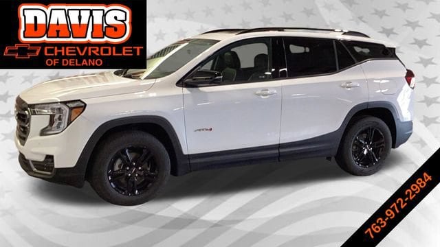 Used 2023 GMC Terrain AT4 with VIN 3GKALYEG4PL134754 for sale in Delano, Minnesota